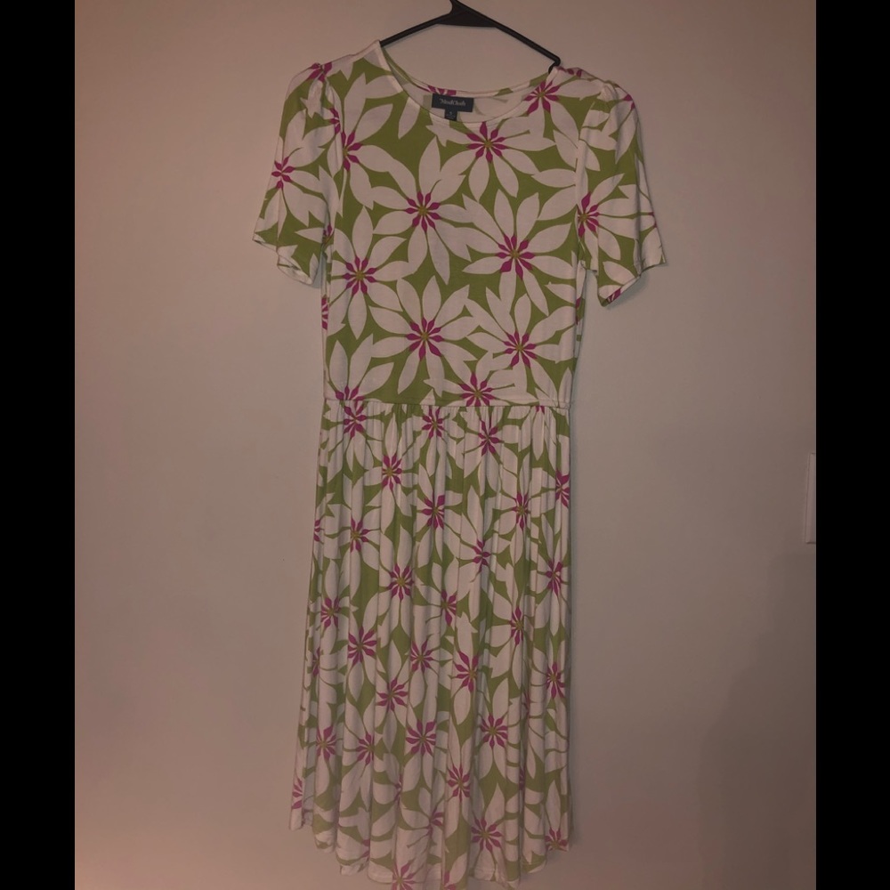 MODCLOTH ENSEMBLE OBSERVATION DRESS NWT FLORAL S - Picture 3 of 7